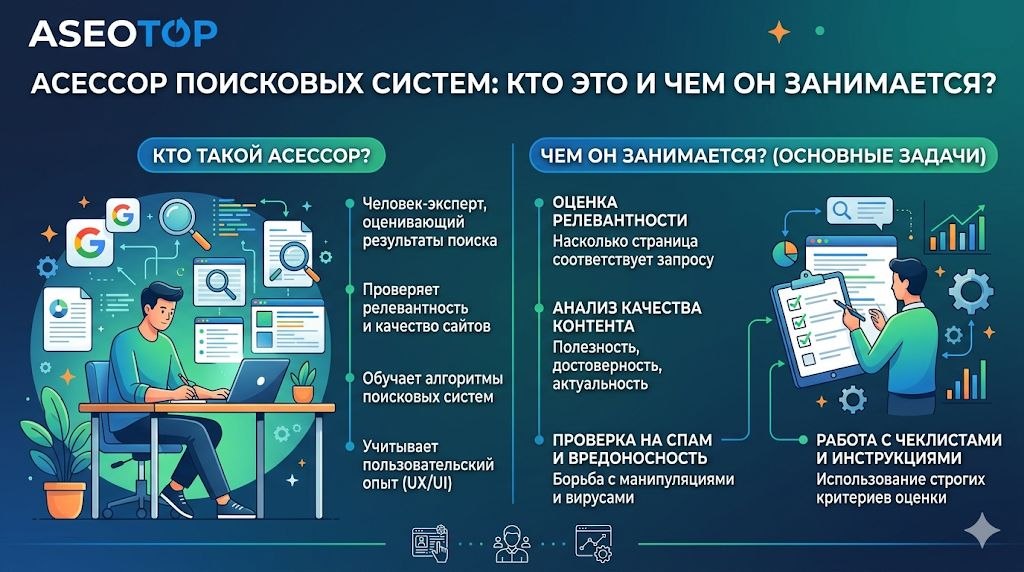 Асессор поисковых систем: кто это и чем занимается