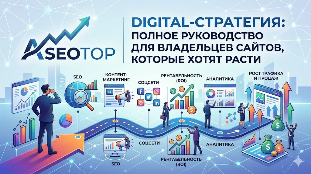 Digital-стратегия: что входит в диджитал-стратегию и чем она помогает бизнесу