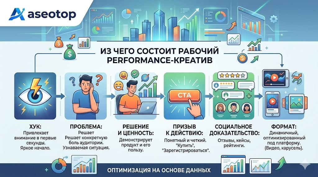 Использование Performance креативов для продвижения бизнеса