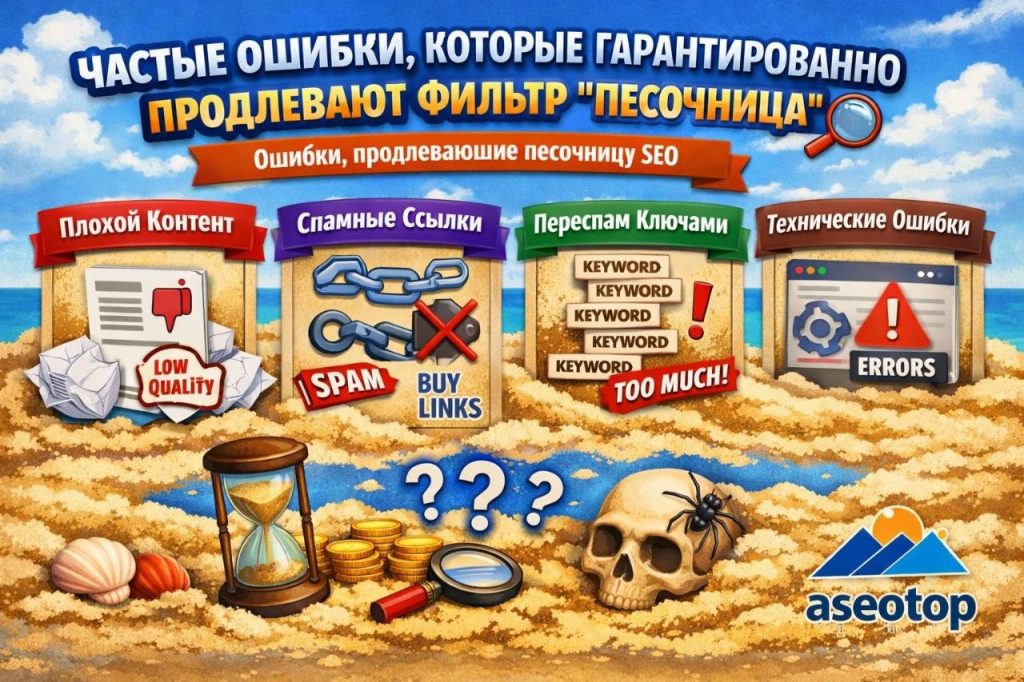 Как быстро выйти из под фильтра Песочница
