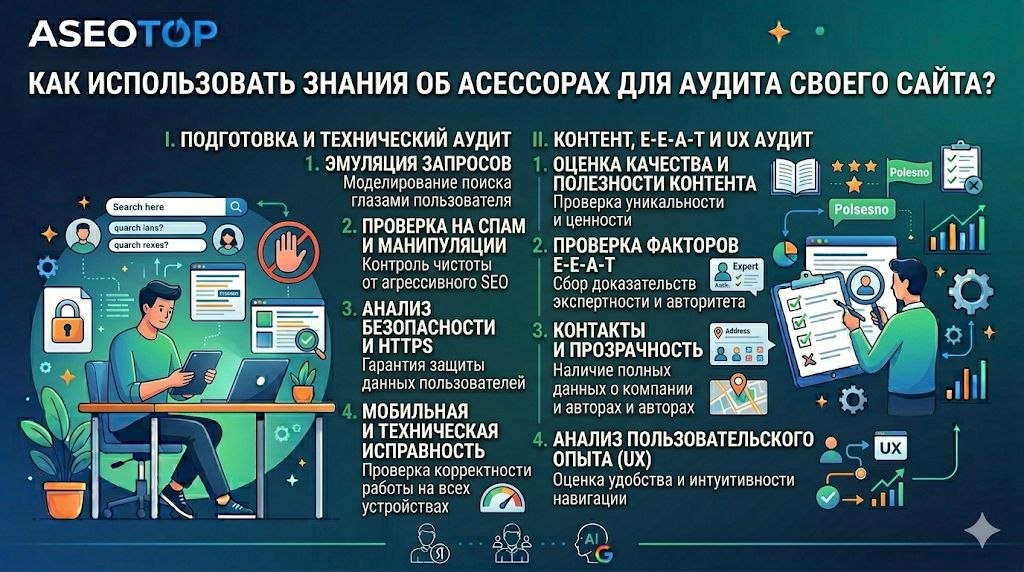 Как использовать знания об асессорах для аудита своего сайта