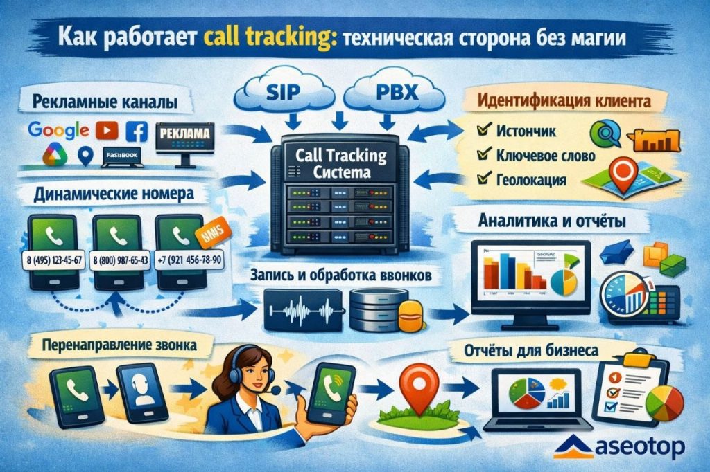 Как работает call tracking