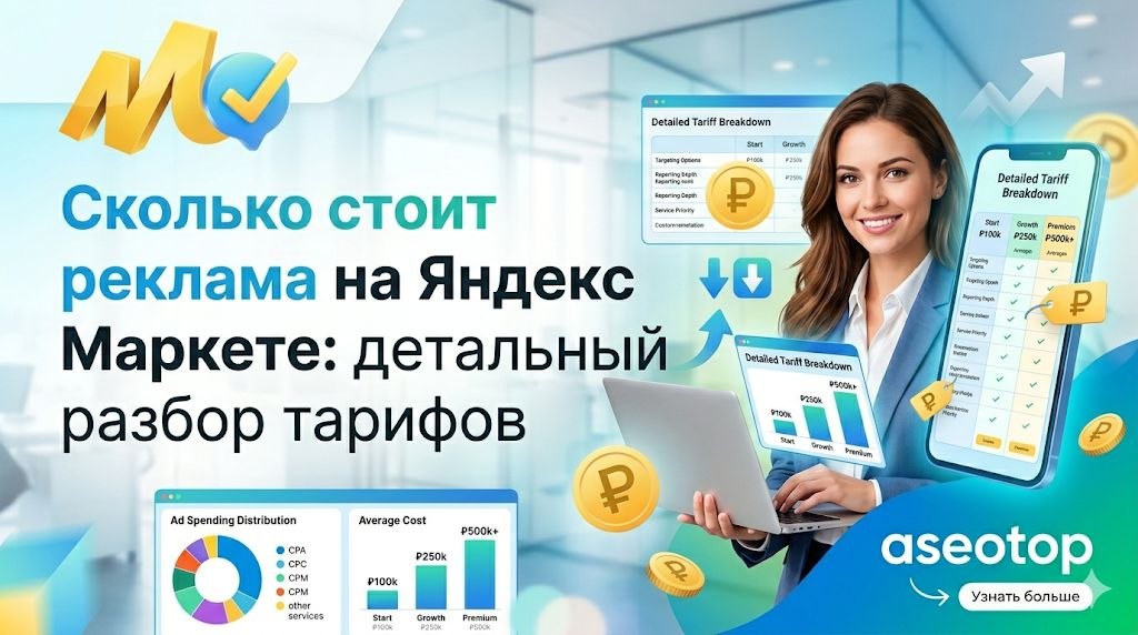 Сколько стоит реклама на Яндекс Маркете