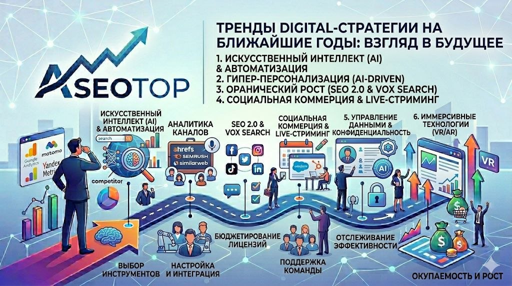 Тренды digital-стратегии на ближайшие годы