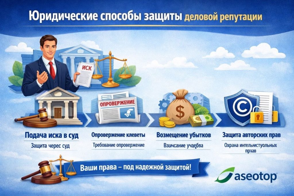 Юридические способы защиты деловой репутации