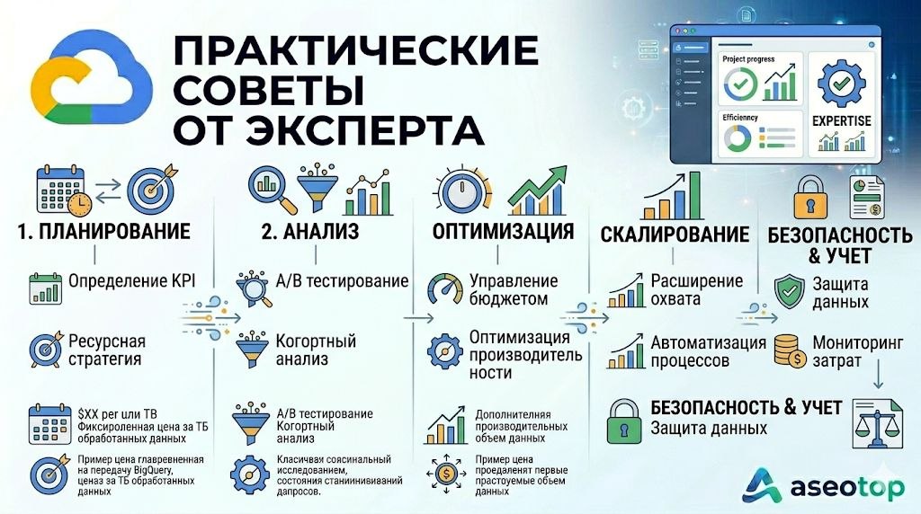 Как использовать BigQuery Google