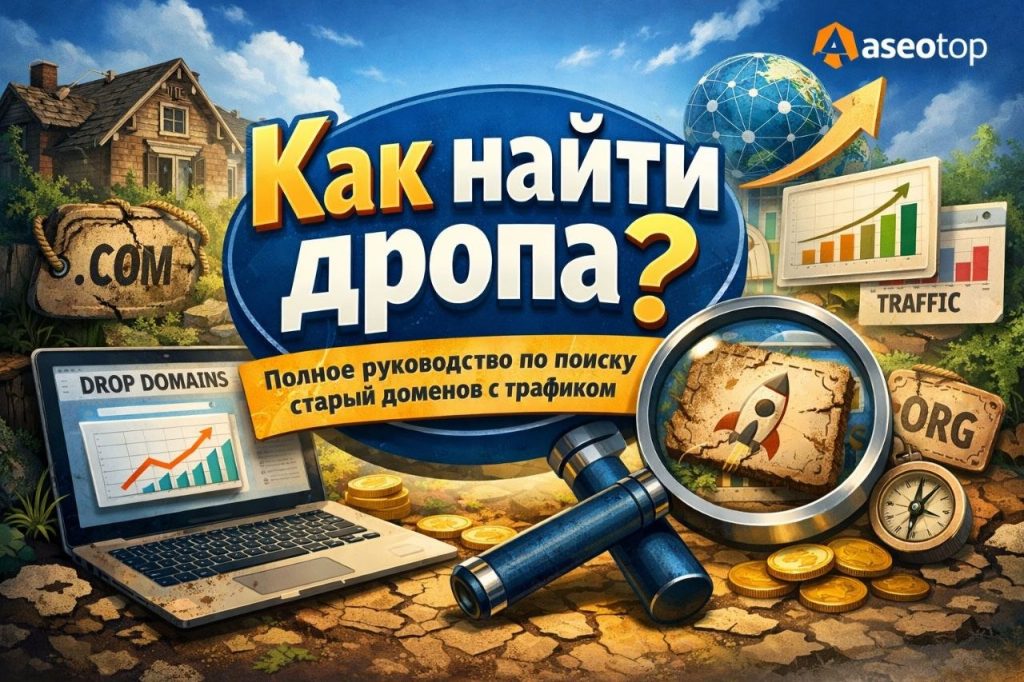 Дроп-домены: Как найти старые свободные домены с трафиком и историей