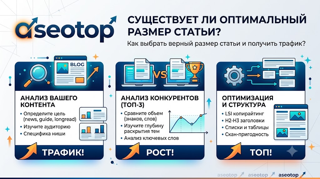 Оптимальный размер статьи существует