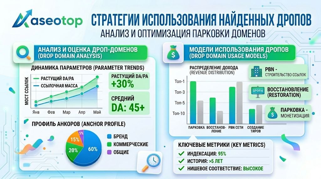 Стратегии использования найденных дропов
