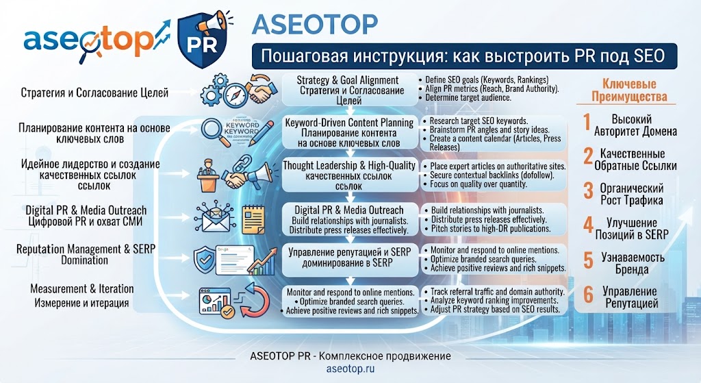 Как настроить PR под SEO продвижение