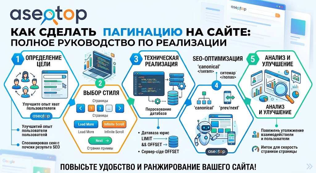 Как сделать пагинацию на сайте