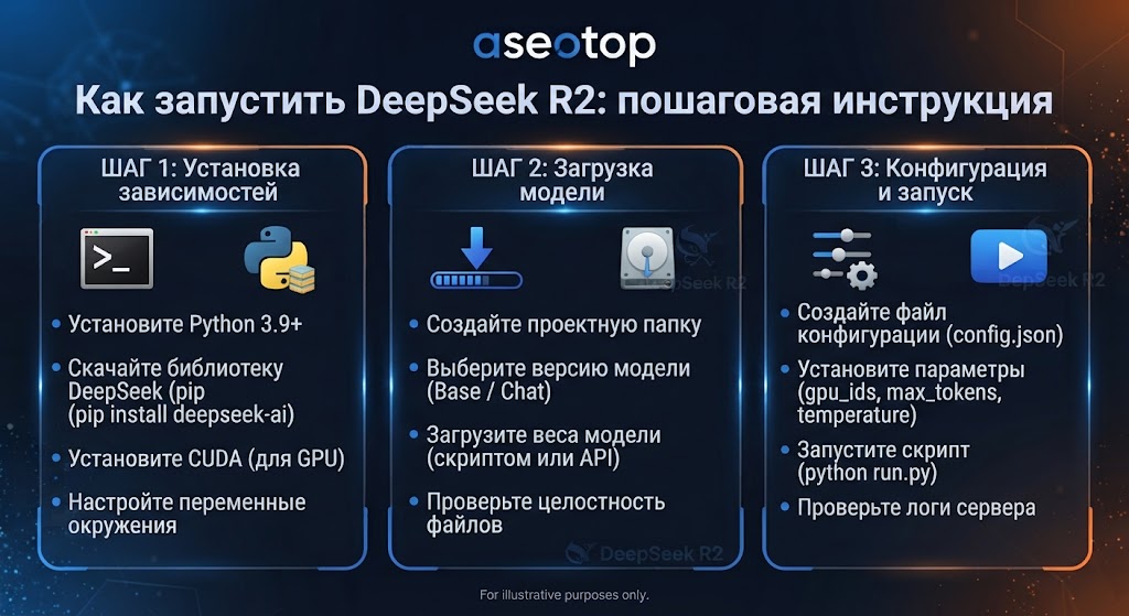 Как запустить DeepSeek R2