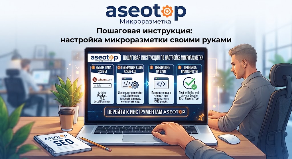 Микроразметка Schema нейросети для настройки