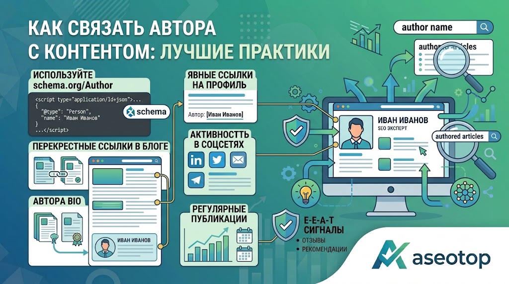 Оптимизация профиля страницы автора в SEO