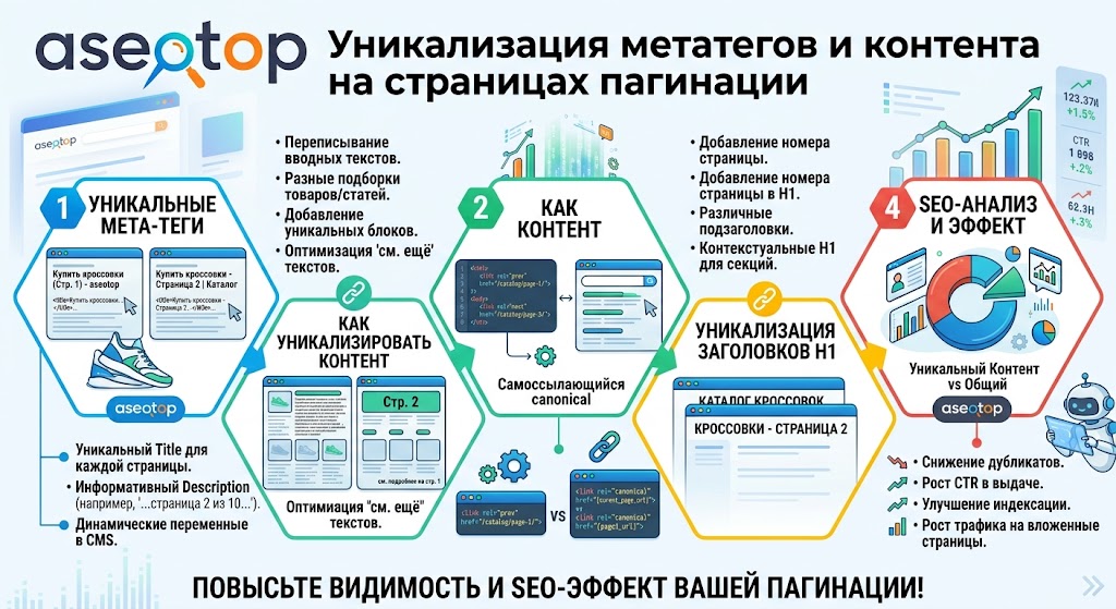 Пагинация страниц на сайте