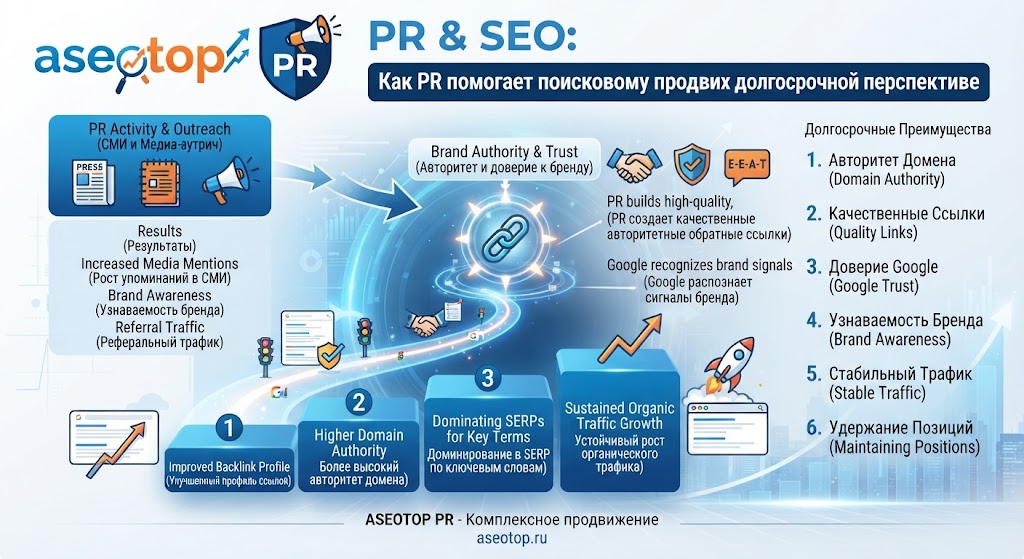 PR и SEO как PR помогает поисковому продвижению