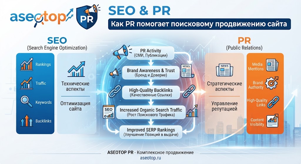 PR и SEO: как PR помогает поисковому продвижению сайта
