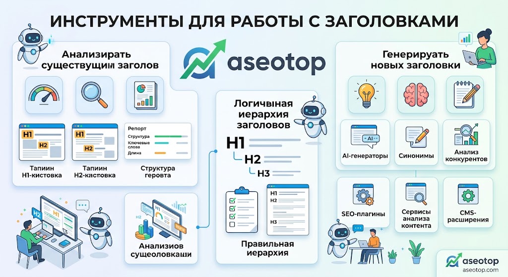 Зачем нужны заголовки H1-H6