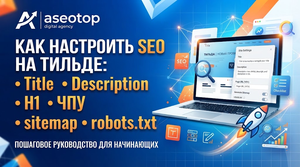 Как создать сайт на Тильде