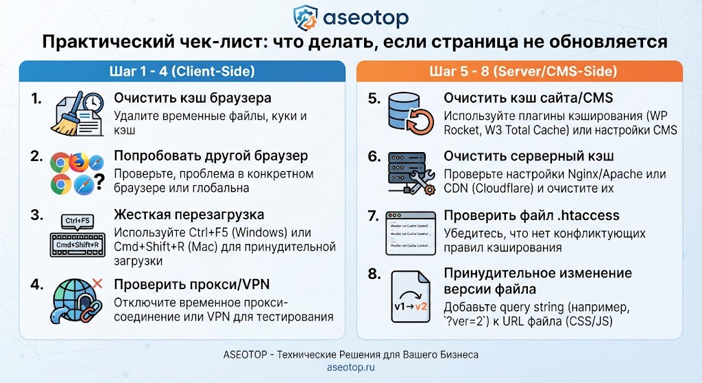 Код ответа 304 Not Modified как исправить