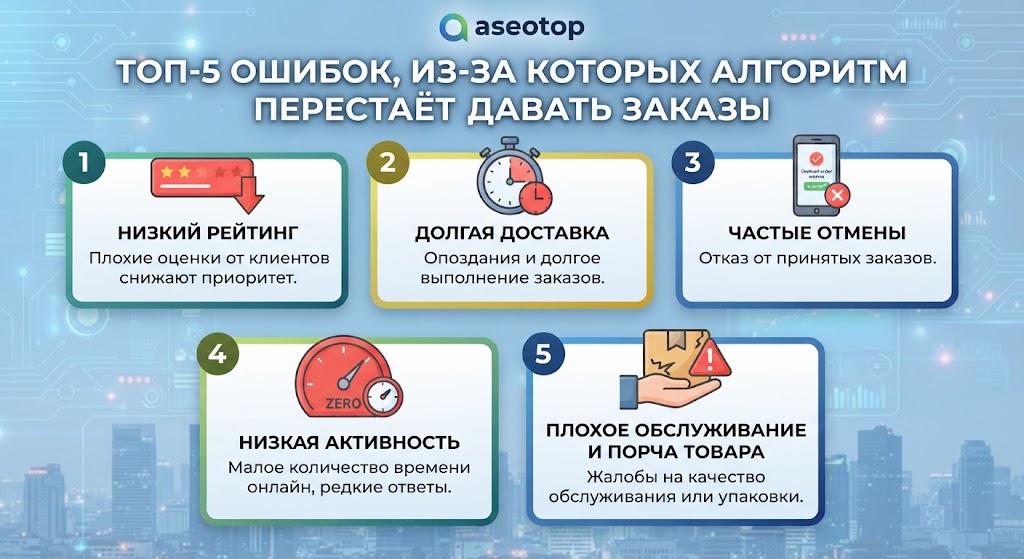 Способы увеличить количество заказов в Яндекс Доставке