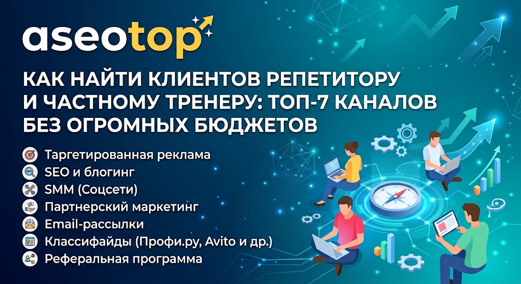 Как найти клиентов репетитору